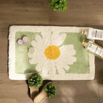 Soft Bath Mat - Flower