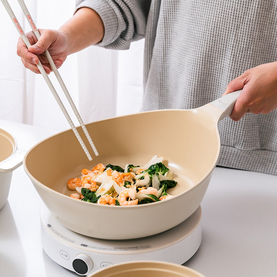 [Neoflam] Vulcan Ivory 11" Wok