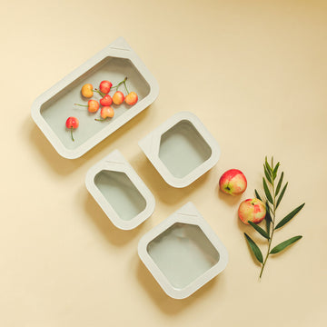 Fika One Ceramic Rectangular, Square 4 set