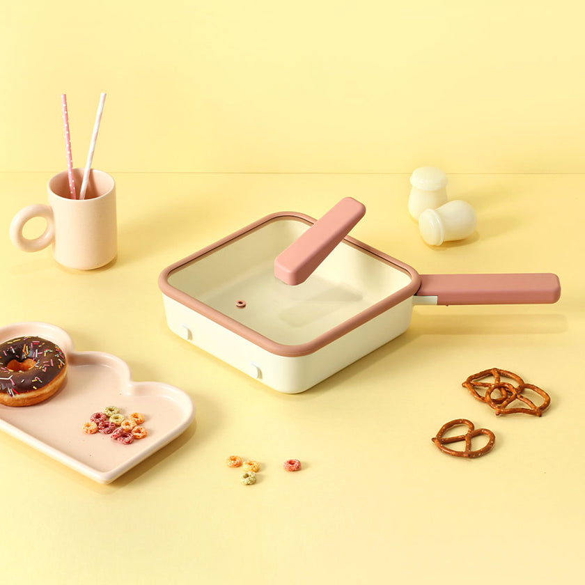 [Neoflam] Pippi 8" Frypan with Glass Lid