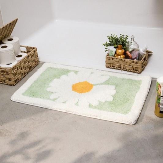 Soft Bath Mat - Flower