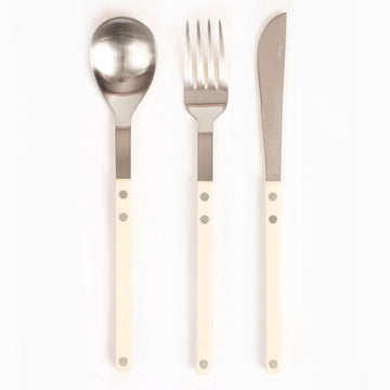 [Bogen] Sentier Satin Dinner set, with Dinner spoon