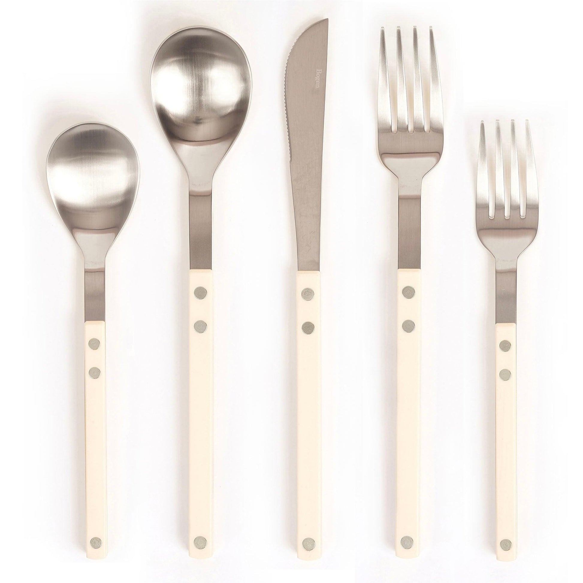 [Bogen] Sentier Satin Flatware Sets - HANKOOK