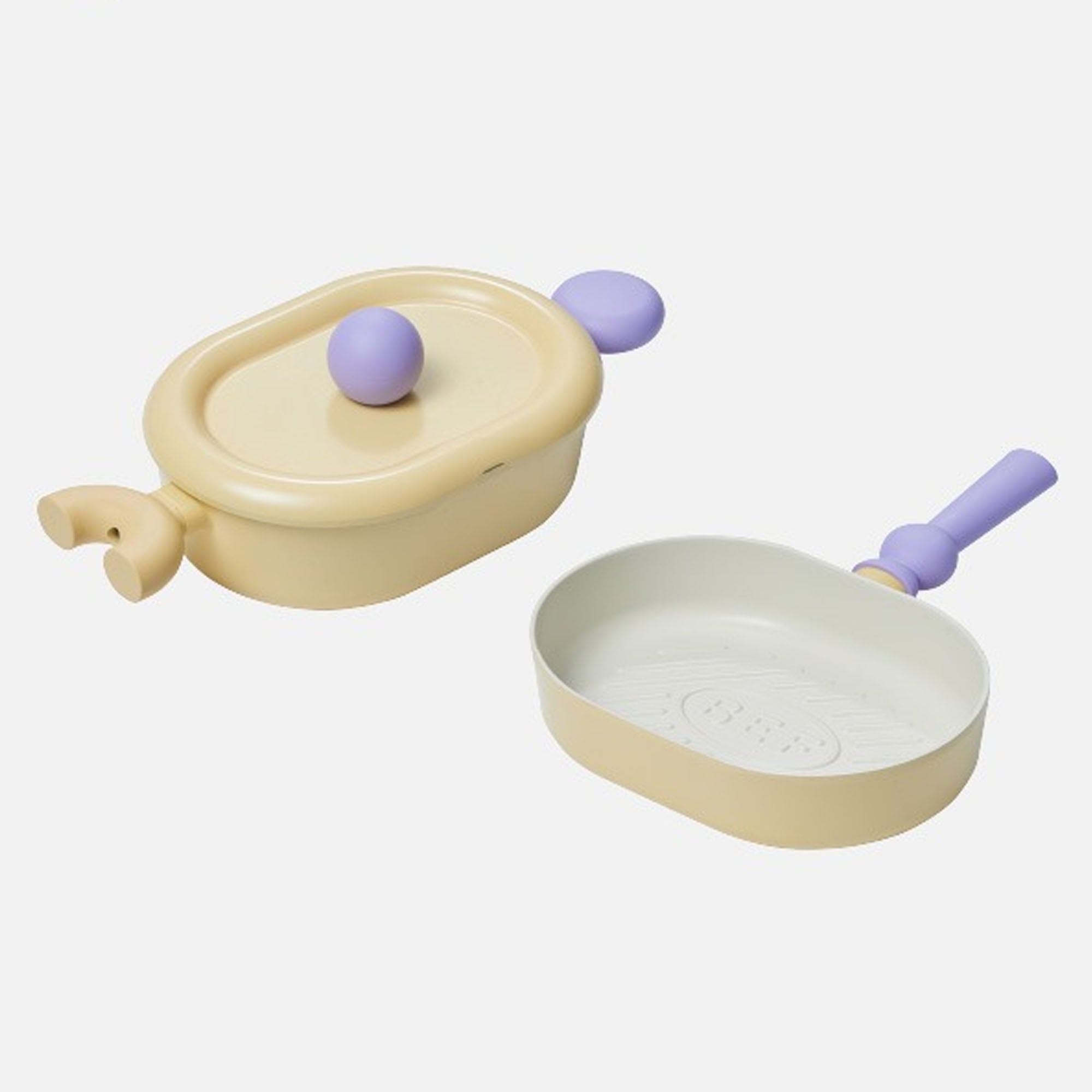 [네오플램] 베터 핑거 로우 오벌 캐서롤 + 오벌 그릴팬