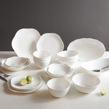 [WhiteBloom] Daon 22-Piece Home set, Serving for 4