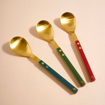 [Bogen] Sentier Gold Tea Spoon, 1pc