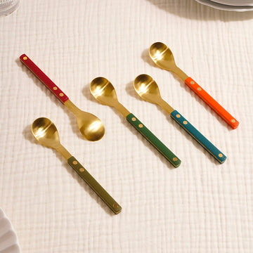 [Bogen] Sentier Gold Tea Spoon, 1pc